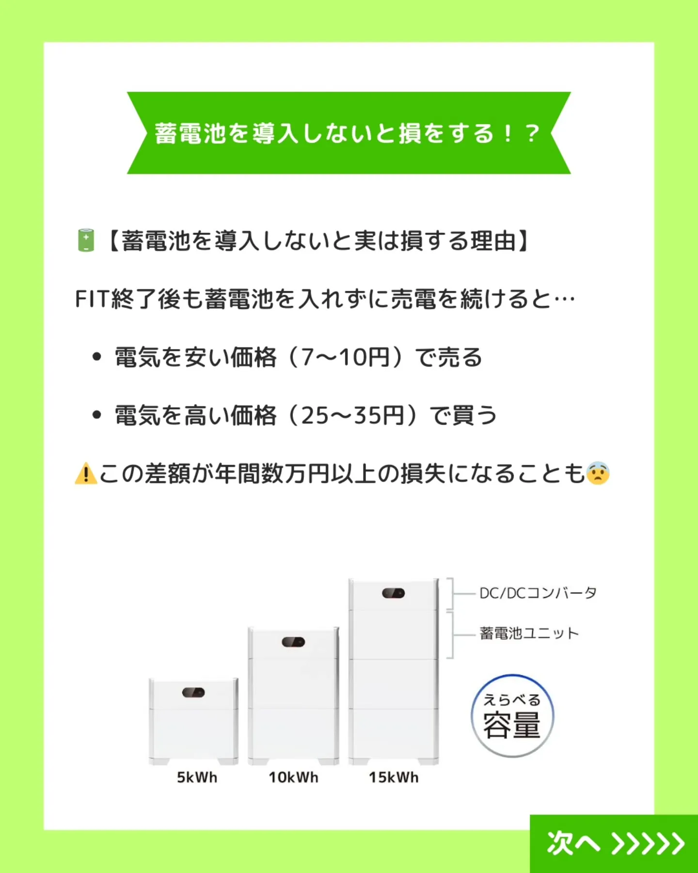『FIT制度が終わった後、売電価格が激減するって知ってました...